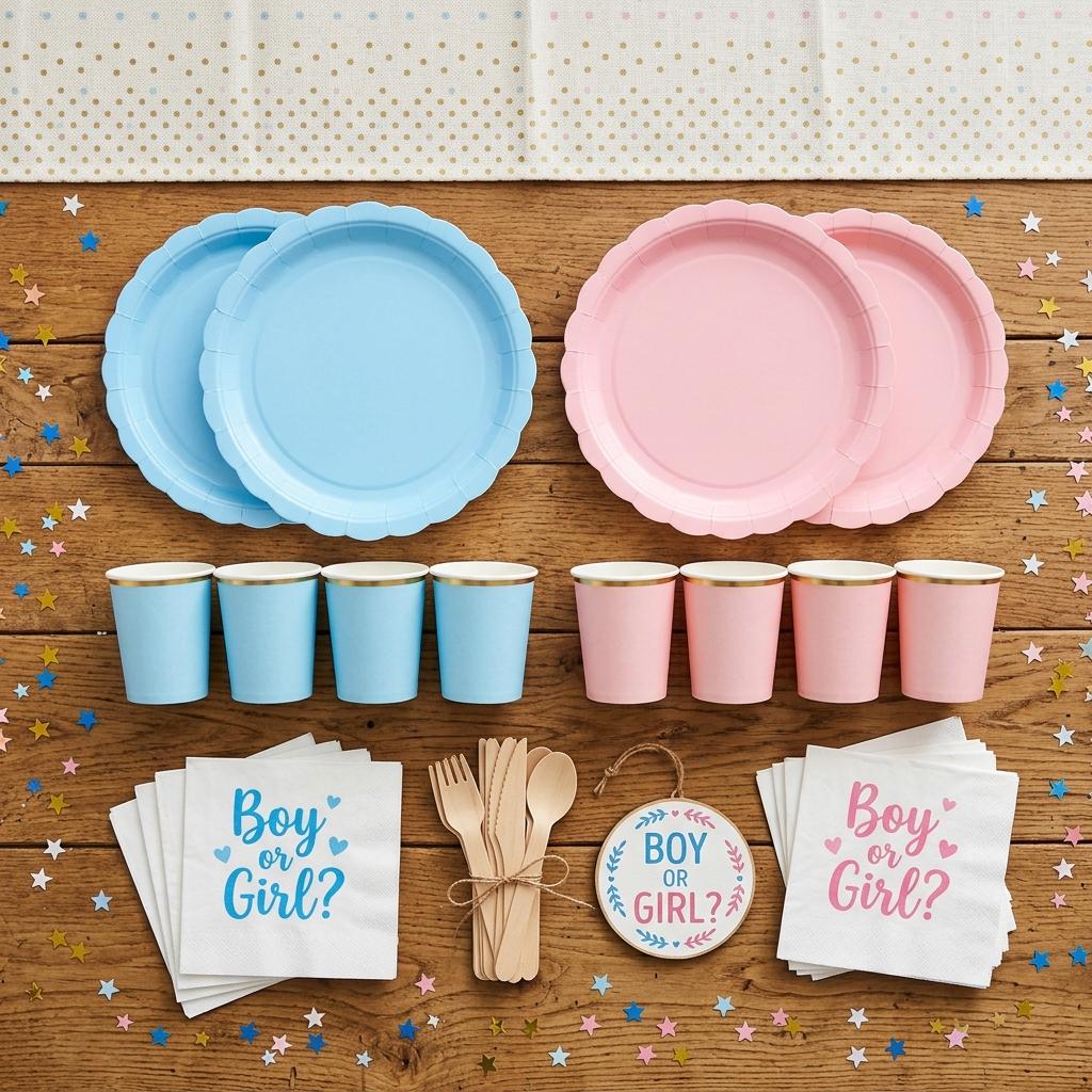 Gender Reveals décor kit