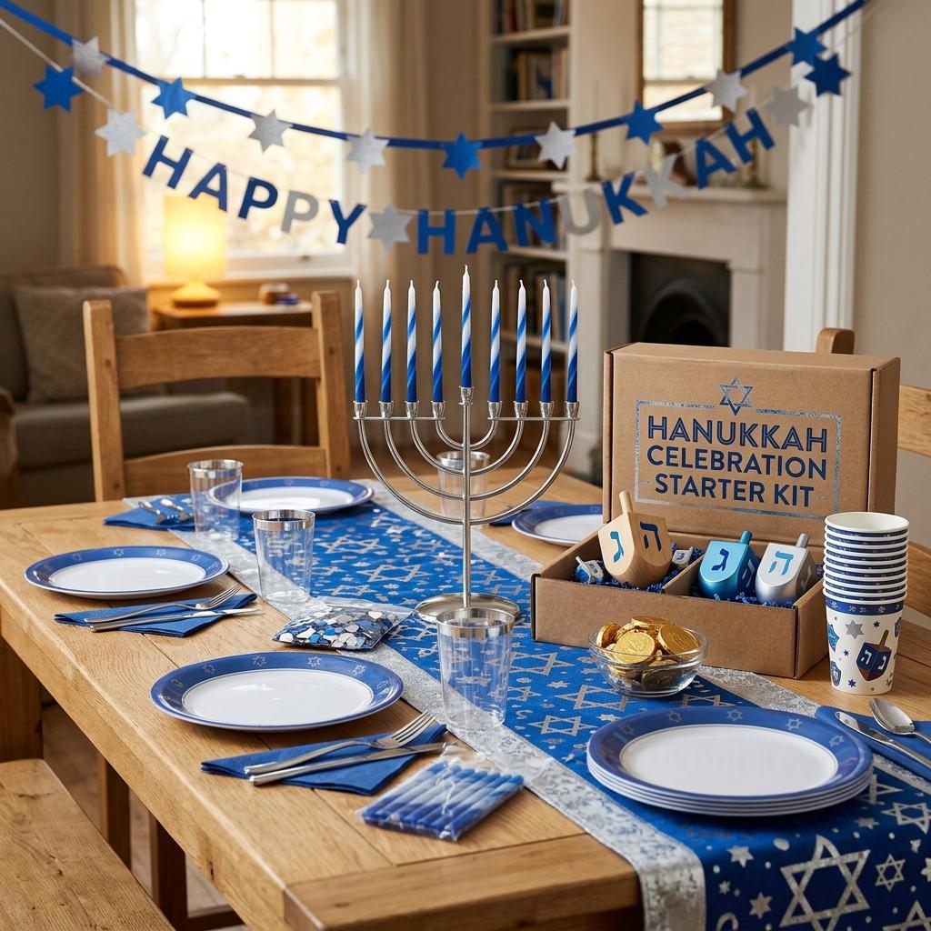 Hanukkah décor kit