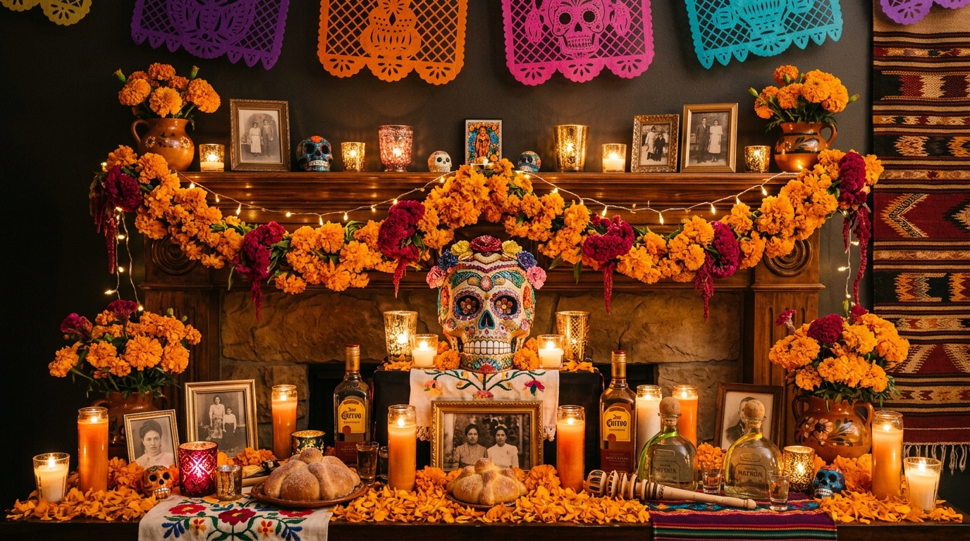 Día de los Muertos décor